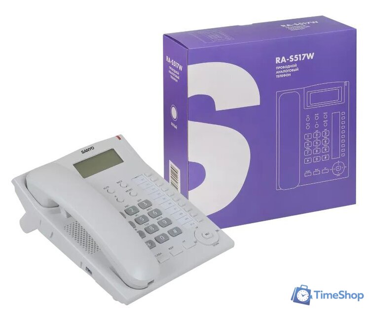 Проводной телефон Sanyo RA-S517W - Изображение №8 — Интернет-магазин Time-Shop