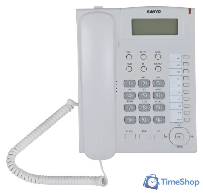 Проводной телефон Sanyo RA-S517W - Изображение №1 — Интернет-магазин Time-Shop