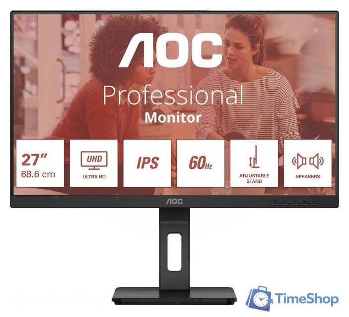 Монитор AOC U27E3UF - Изображение №1 — Интернет-магазин Time-Shop
