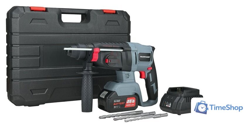 Перфоратор Profipower MKDHR-18V (с 1-им АКБ, кейс) - Изображение №1 — Интернет-магазин Time-Shop