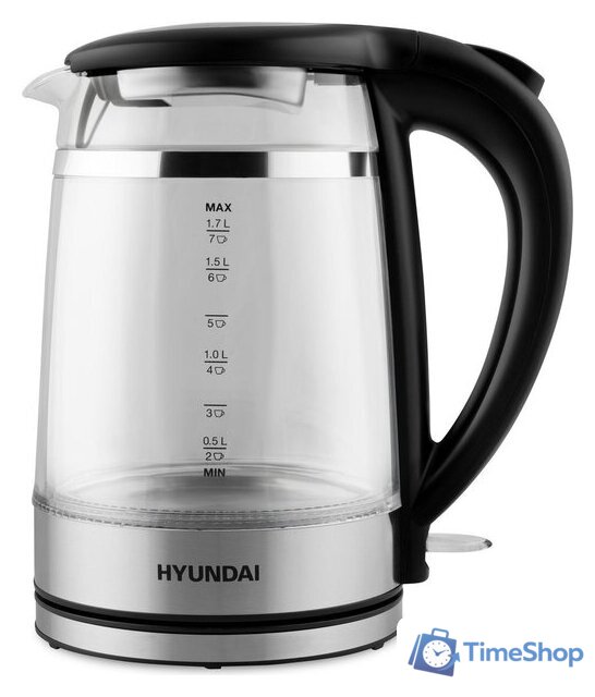 Электрический чайник Hyundai HYK-G3036 - Изображение №2 — Интернет-магазин Time-Shop
