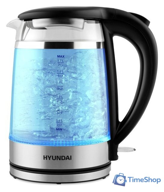 Электрический чайник Hyundai HYK-G3036 - Изображение №1 — Интернет-магазин Time-Shop