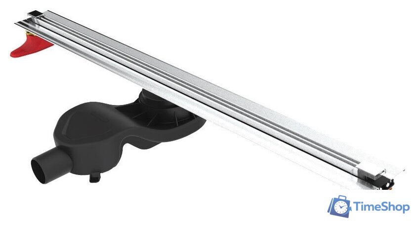 Трап/канал Berges Wasserhaus Super Slim 400 (матовый хром) - Изображение №1 — Интернет-магазин Time-Shop