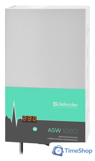 Стабилизатор напряжения Defender ASW 500D - Изображение №2 — Интернет-магазин Time-Shop