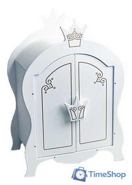 Шкаф для кукол Leader Toys Shining Crown 72020 (белоснежный шелк) - Изображение №1 — Интернет-магазин Time-Shop