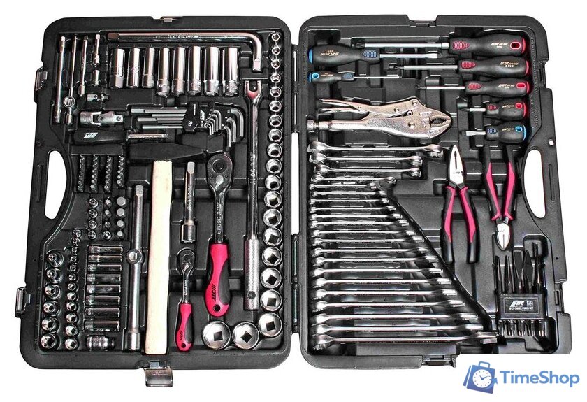 Универсальный набор инструментов JTC H156C 156 предметов - Изображение №2 — Интернет-магазин Time-Shop