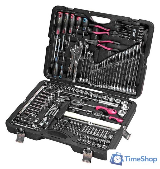 Универсальный набор инструментов JTC H156C 156 предметов - Изображение №1 — Интернет-магазин Time-Shop