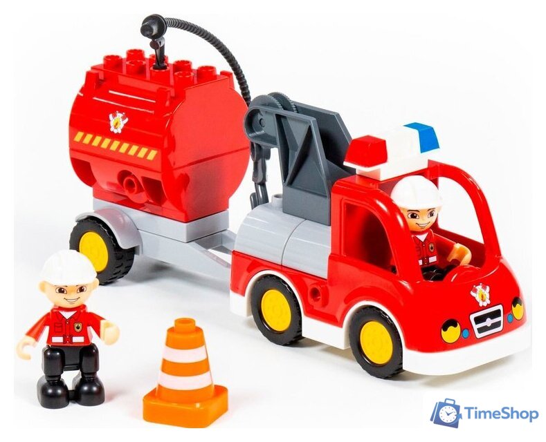 Конструктор Полесье 77509 Пожарная станция - Изображение №6 — Интернет-магазин Time-Shop