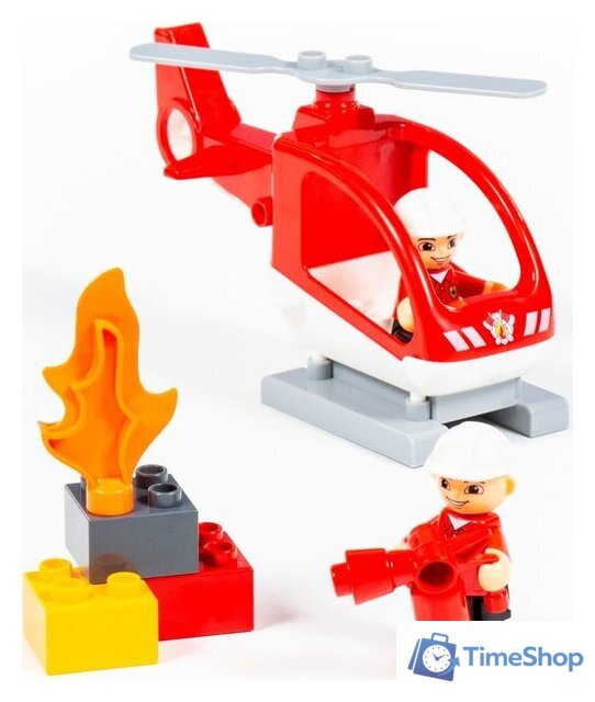 Конструктор Полесье 77509 Пожарная станция - Изображение №5 — Интернет-магазин Time-Shop