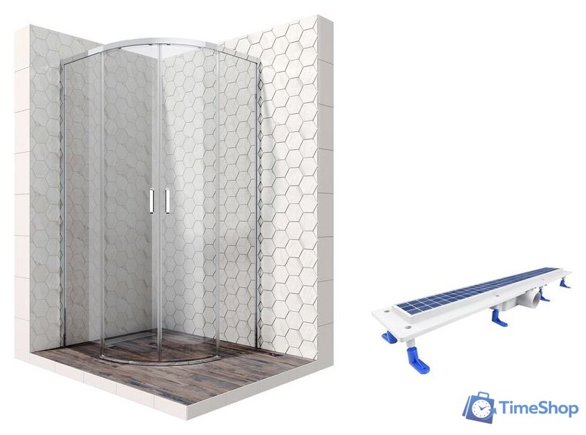 Душевой уголок Ambassador Set 11011102-ST4 - Изображение №1 — Интернет-магазин Time-Shop