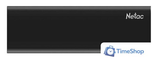 Внешний накопитель Netac Z Slim 1TB NT01ZSLIM-001T-32BK - Изображение №1 — Интернет-магазин Time-Shop
