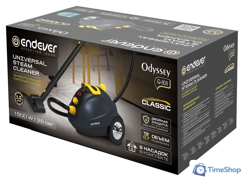 Пароочиститель Endever Odyssey Q-808 - Изображение №16 — Интернет-магазин Time-Shop