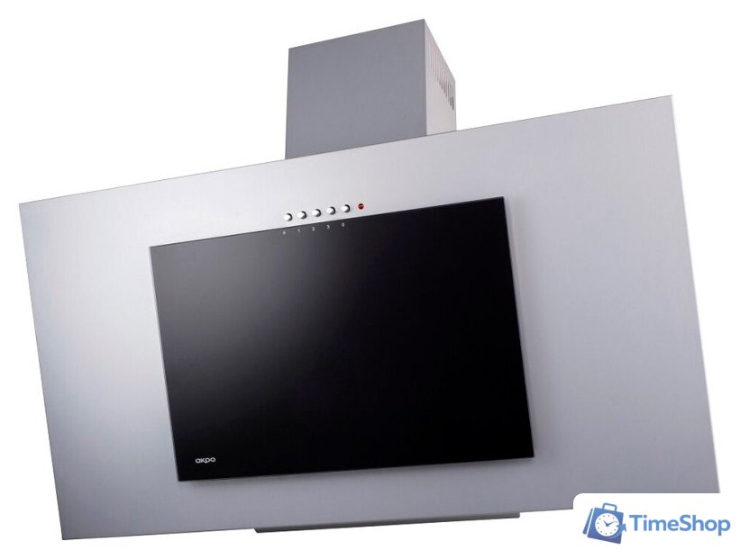 Кухонная вытяжка Akpo Nero Eco 90 WK-4 (металлик/черное стекло) - Изображение №1 — Интернет-магазин Time-Shop