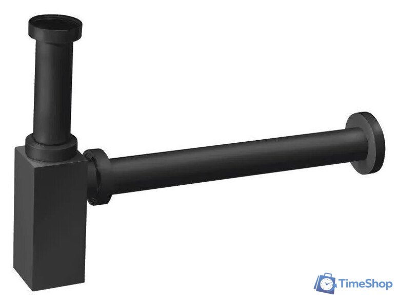 Умывальник Belux Мини-1 HR1240 (черный, с каркасом, сифоном, донным клапаном) - Изображение №2 — Интернет-магазин Time-Shop