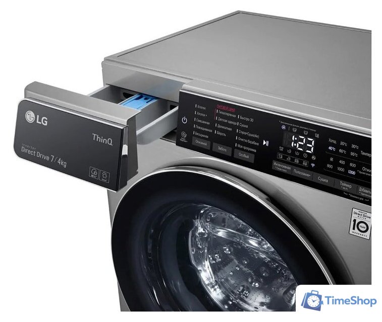 Стирально-сушильная машина LG F2T5HG2S - Изображение №5 — Интернет-магазин Time-Shop
