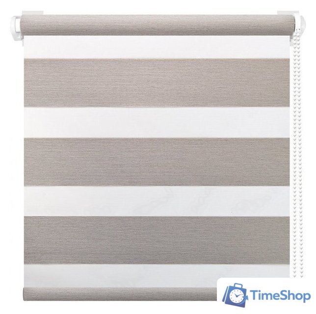 Рулонные шторы АС МАРТ Юпитер 110x200 (светло-серый) - Изображение №1 — Интернет-магазин Time-Shop