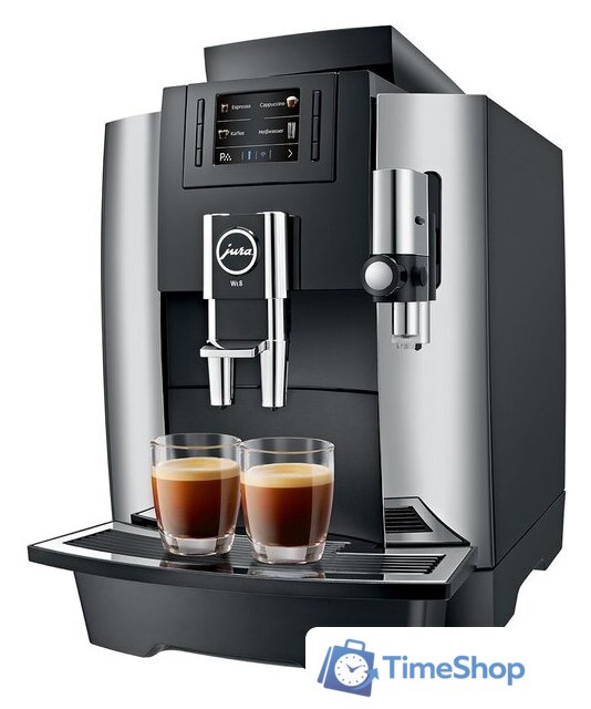 Кофемашина JURA WE8 Chrome 15419 - Изображение №1 — Интернет-магазин Time-Shop