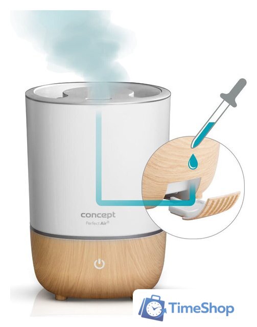 Увлажнитель воздуха Concept ZV1200 (белый) - Изображение №7 — Интернет-магазин Time-Shop