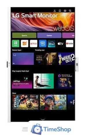 Smart монитор LG MyView Smart Monitor 32U850SA-W - Изображение №2 — Интернет-магазин Time-Shop