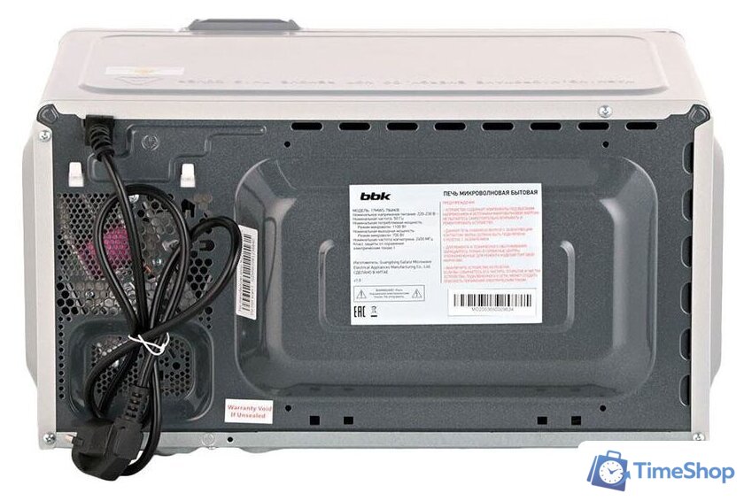 Микроволновая печь BBK 17MWS-784M/B - Изображение №6 — Интернет-магазин Time-Shop