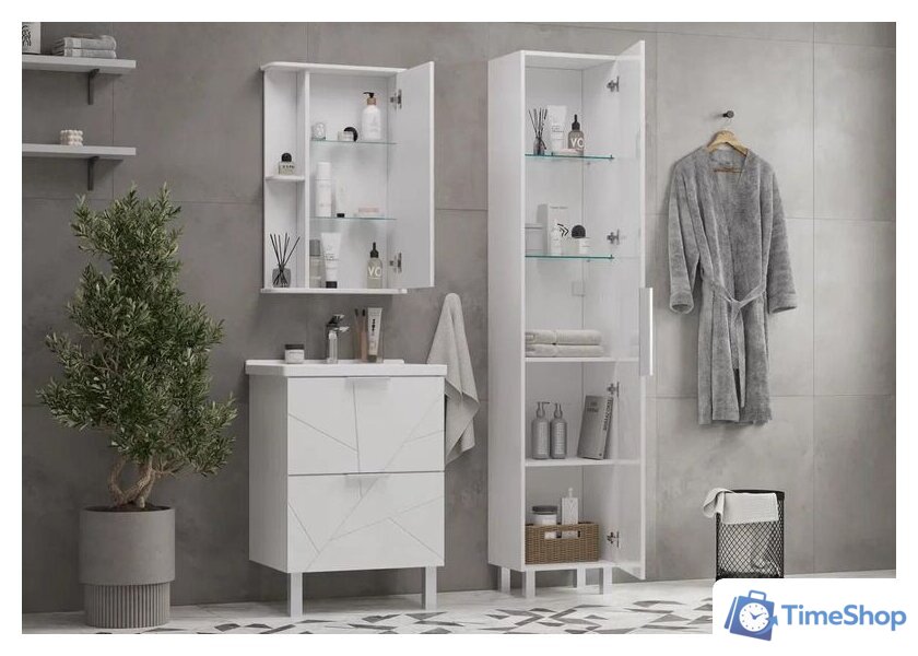  Volna Тумба под умывальник Twing 70.2Y белый - Изображение №8 — Интернет-магазин Time-Shop