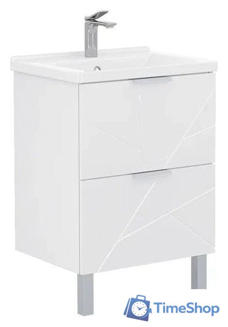  Volna Тумба под умывальник Twing 70.2Y белый - Изображение №1 — Интернет-магазин Time-Shop