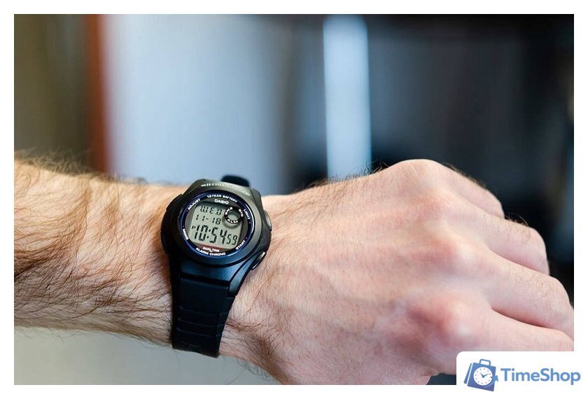 Наручные часы Casio F-200W-1AEF - Изображение №6 — Интернет-магазин Time-Shop