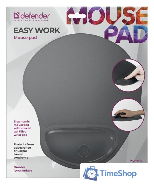 Коврик для мыши Defender Easy Work (50915) - Изображение №5 — Интернет-магазин Time-Shop