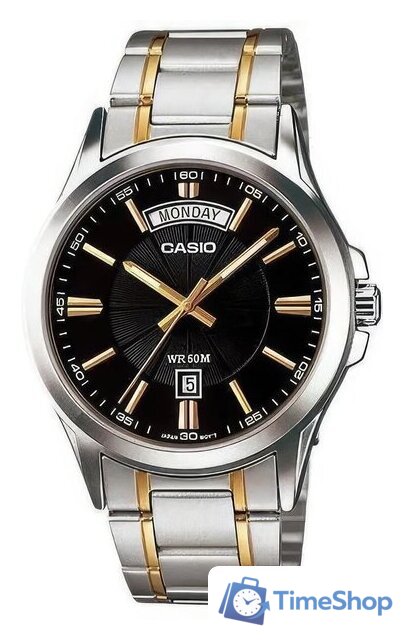 Наручные часы Casio MTP-1381G-1A - Изображение №1 — Интернет-магазин Time-Shop