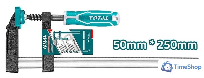 Струбцина Total THT1320503 - Изображение №1 — Интернет-магазин Time-Shop