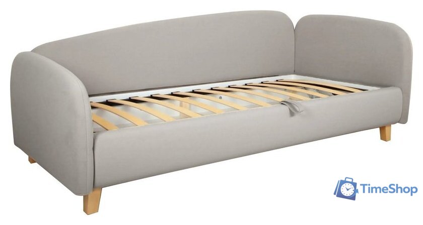 Кровать-тахта DiArt Альба 1.2 правая (Магия 53/ножки светлые) - Изображение №1 — Интернет-магазин Time-Shop