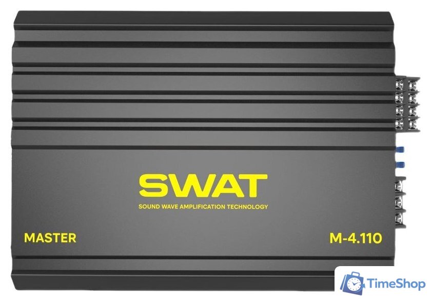 Автомобильный усилитель Swat M-4.110 - Изображение №1 — Интернет-магазин Time-Shop