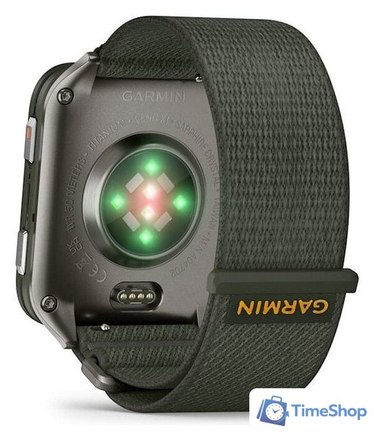 Умные часы Garmin Venu X1 (титановый/зеленый) - Изображение №6 — Интернет-магазин Time-Shop