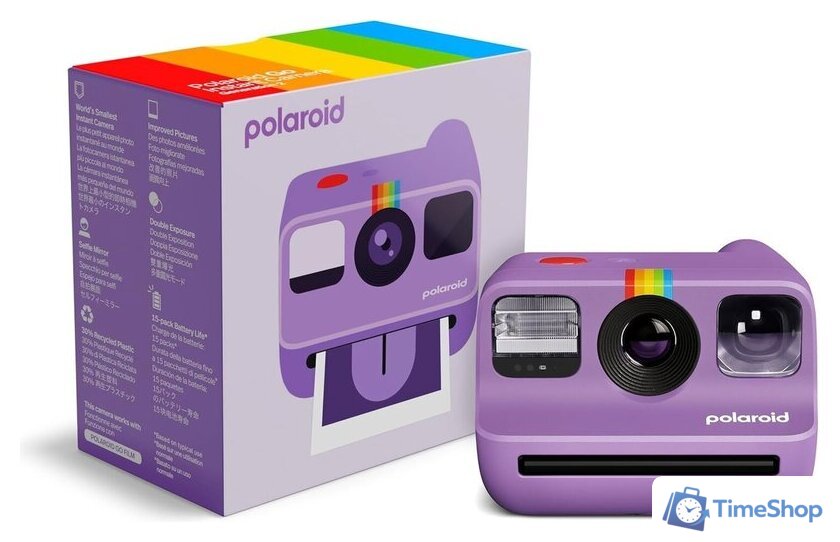 Фотоаппарат Polaroid Go Instant Camera Generation 2 (фиолетовый) - Изображение №3 — Интернет-магазин Time-Shop