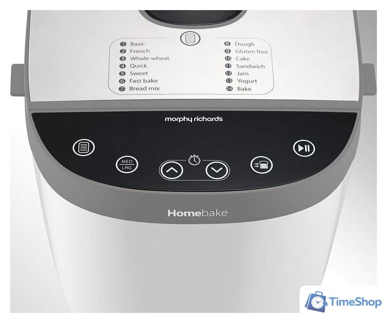 Хлебопечка Morphy Richards Homebake 502001 - Изображение №5 — Интернет-магазин Time-Shop