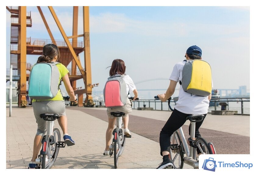 Городской рюкзак XD Design Bobby Compact (розовый) - Изображение №18 — Интернет-магазин Time-Shop