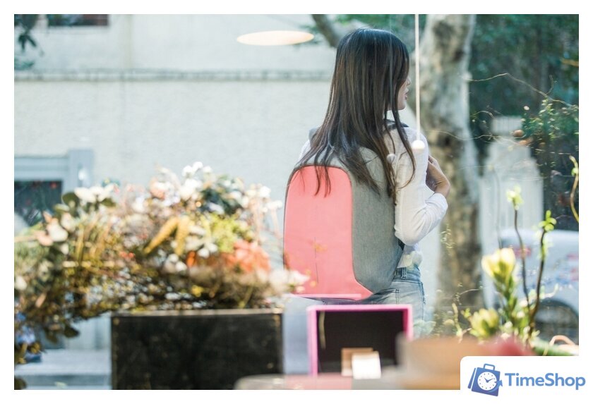 Городской рюкзак XD Design Bobby Compact (розовый) - Изображение №14 — Интернет-магазин Time-Shop