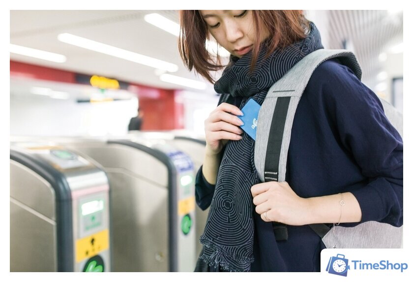 Городской рюкзак XD Design Bobby Compact (розовый) - Изображение №13 — Интернет-магазин Time-Shop