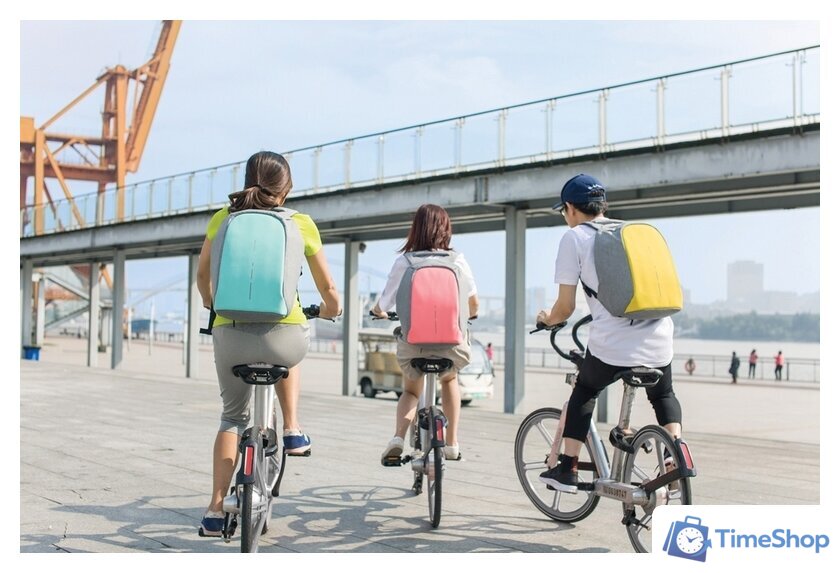 Городской рюкзак XD Design Bobby Compact (розовый) - Изображение №19 — Интернет-магазин Time-Shop