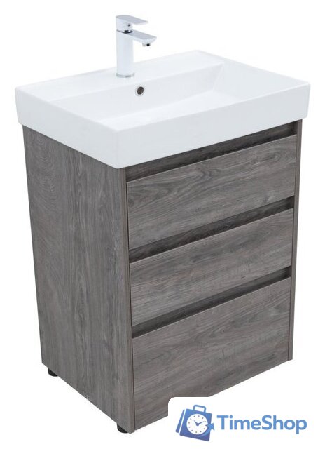  Aquanet Тумба под умывальник Nova Lite 60 302470 - Изображение №2 — Интернет-магазин Time-Shop