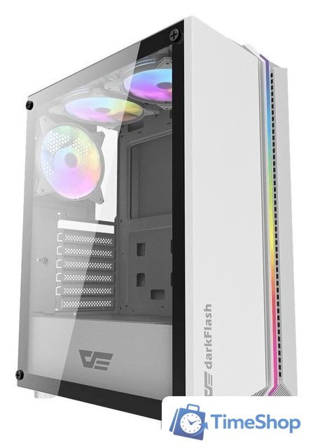 Корпус dark Flash DK151 (белый) - Изображение №1 — Интернет-магазин Time-Shop