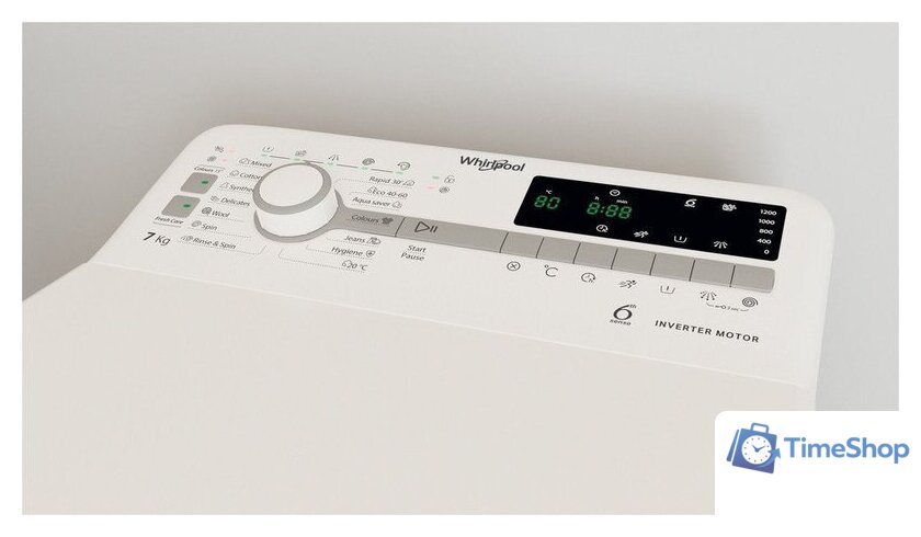 Стиральная машина с вертикальной загрузкой Whirlpool TDLR 7231BS EU - Изображение №8 — Интернет-магазин Time-Shop
