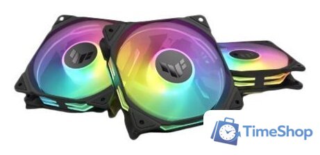 Комплект вентиляторов для корпуса ASUS TUF Gaming TR120 ARGB Reverse Triple Pack (черный) - Изображение №1 — Интернет-магазин Time-Shop