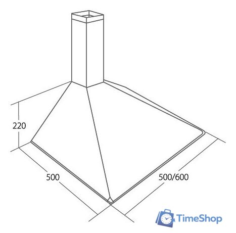 Кухонная вытяжка Akpo Soft 60 WK-5 (белый) - Изображение №2 — Интернет-магазин Time-Shop