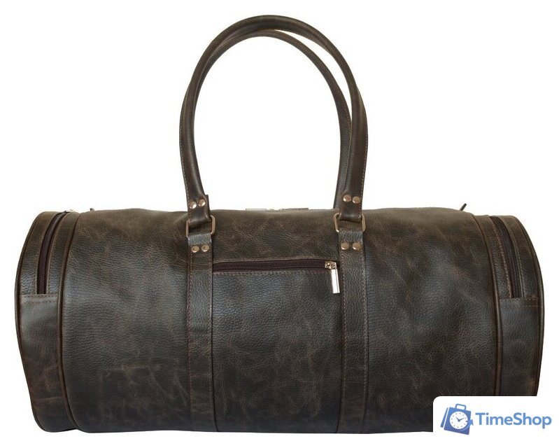 Дорожная сумка Carlo Gattini Sinfonica Belforte 4011-04 (темно-коричневый) - Изображение №3 — Интернет-магазин Time-Shop