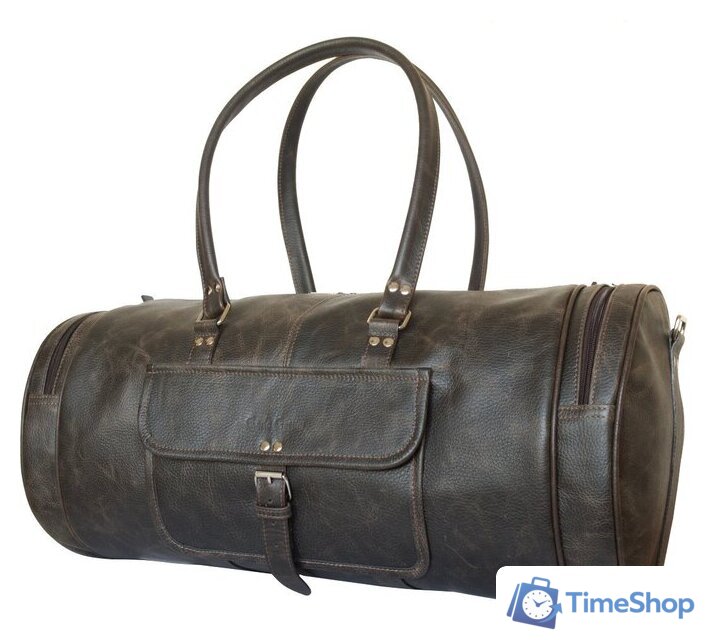 Дорожная сумка Carlo Gattini Sinfonica Belforte 4011-04 (темно-коричневый) - Изображение №2 — Интернет-магазин Time-Shop