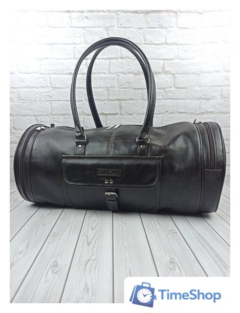 Дорожная сумка Carlo Gattini Sinfonica Belforte 4011-04 (темно-коричневый) - Изображение №6 — Интернет-магазин Time-Shop