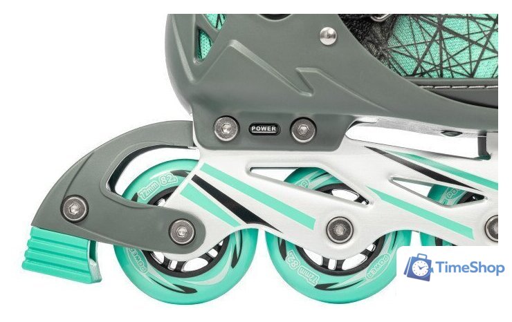 Роликовые коньки Ricos Anomaly PW-132B L (р. 39-42, салатовый/зеленый) - Изображение №6 — Интернет-магазин Time-Shop
