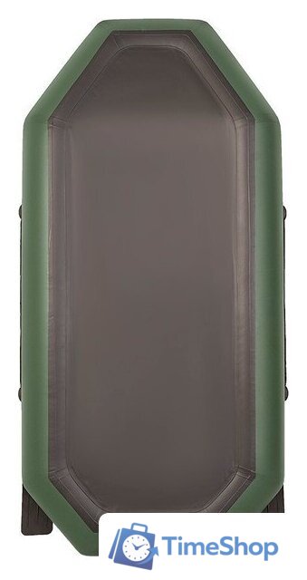 Моторно-гребная лодка Лоцман Гребная под мотор стандарт ЛС-280 (зеленый) - Изображение №3 — Интернет-магазин Time-Shop