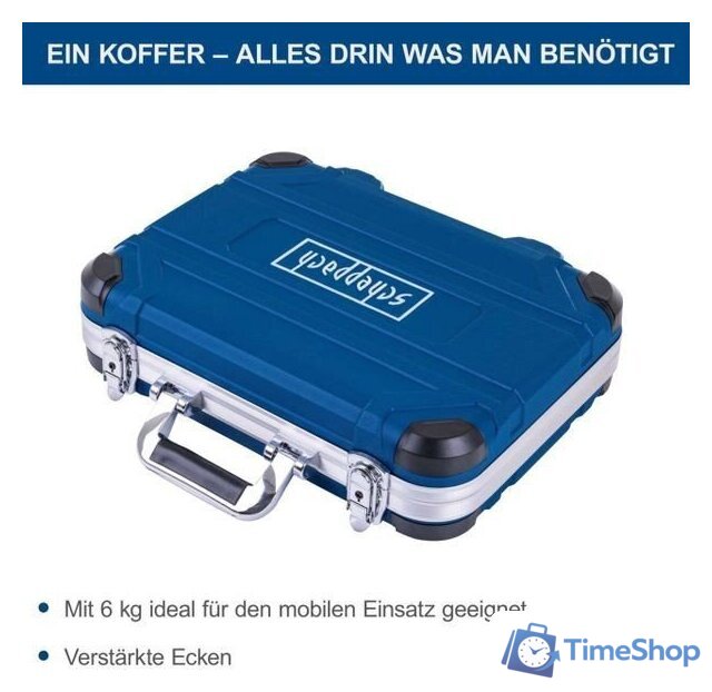 Универсальный набор инструментов Scheppach TB170 5909311900 (135 предметов) - Изображение №4 — Интернет-магазин Time-Shop